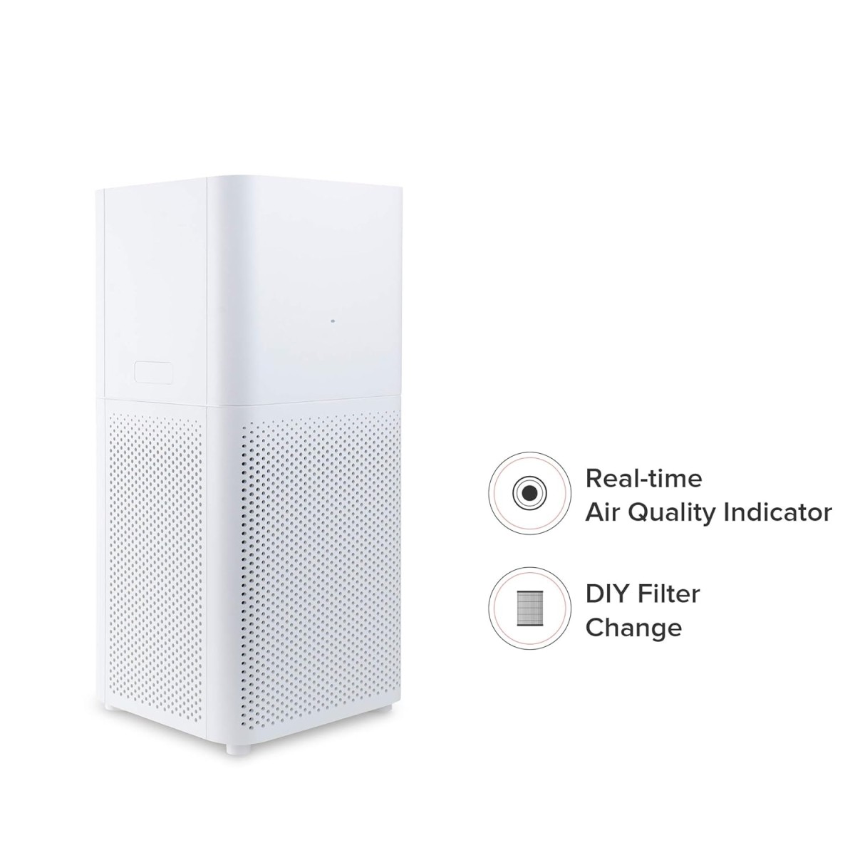 Mi Air Purifier 2C with True HEPA Filter (White)