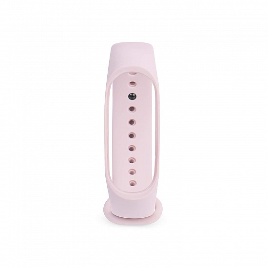 Mi Band 3 (Black) + Additional Strap (Pink)-