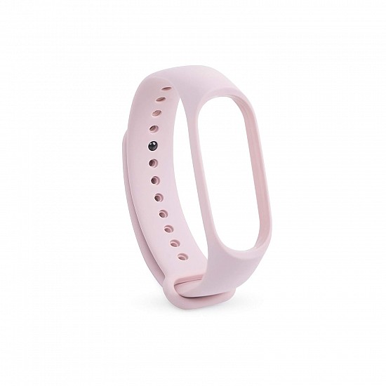 Mi Band 3 (Black) + Additional Strap (Pink)-