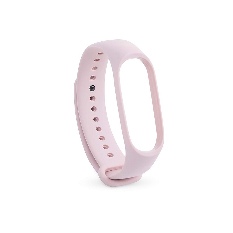 Mi Band 3 (Black) + Additional Strap (Pink)-