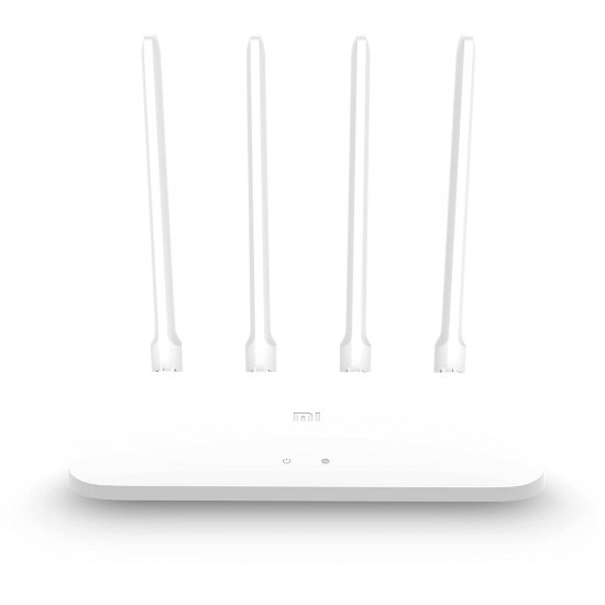 Mi Smart Router 4C, 300 Mbps with 4 high-Performance Antenna & App Control White