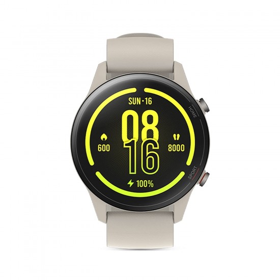 Mi Watch Revolve GPS and Sleep Monitor, Alexa Built in Active (Black) 