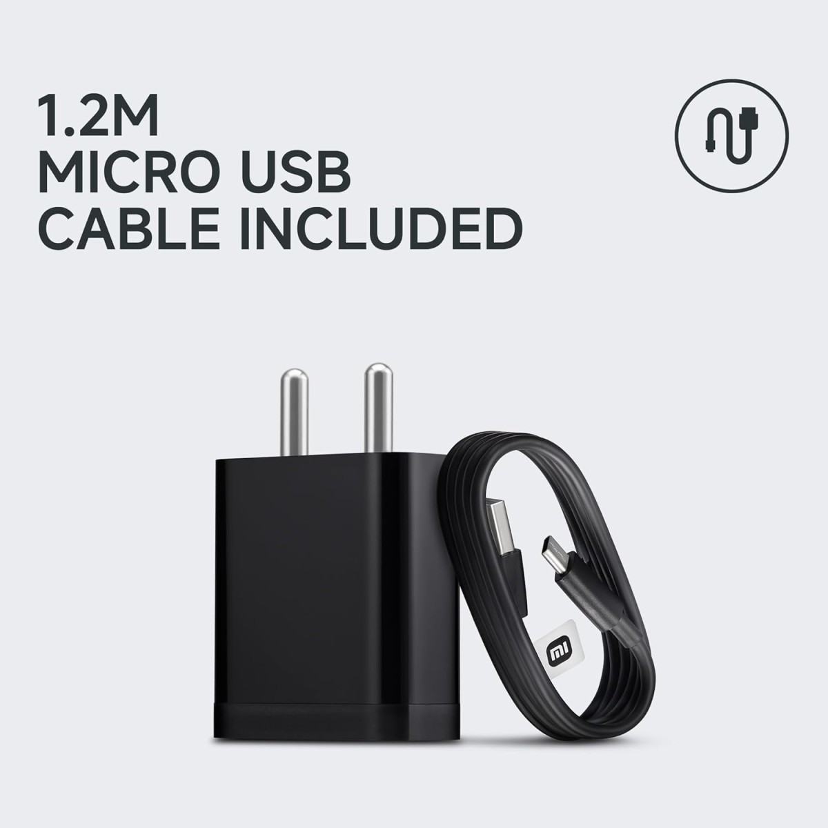 Mi Xiaomi 2A Fast Charger USB-A Power Adapter - Phone Wall Charger Compatible with Android, Samsung Galaxy, Xiaomi Redmi, Headphones