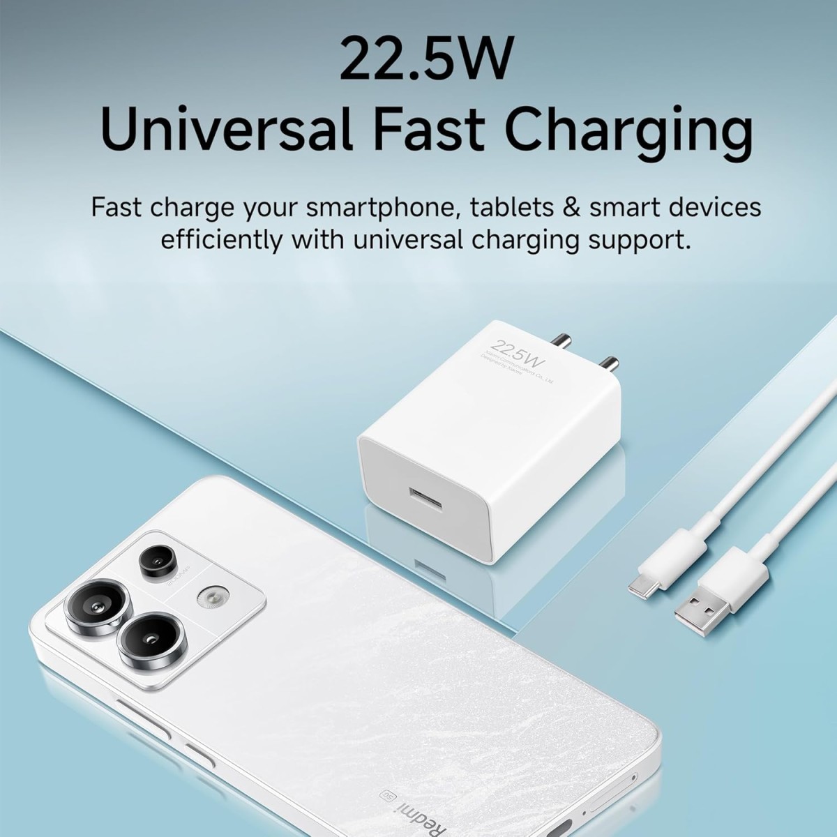 Mi Xiaomi 2A Fast Charger USB-A Power Adapter - Phone Wall Charger Compatible with Android, Samsung Galaxy, Xiaomi Redmi, Headphones