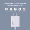 Mi Xiaomi 2A Fast Charger USB-A Power Adapter - Phone Wall Charger Compatible with Android, Samsung Galaxy, Xiaomi Redmi, Headphones