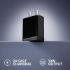 Mi Xiaomi 2A Fast Charger USB-A Power Adapter - Phone Wall Charger Compatible with Android, Samsung Galaxy, Xiaomi Redmi, Headphones