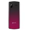 Micromax Dual SIM X816, Black and Maroon