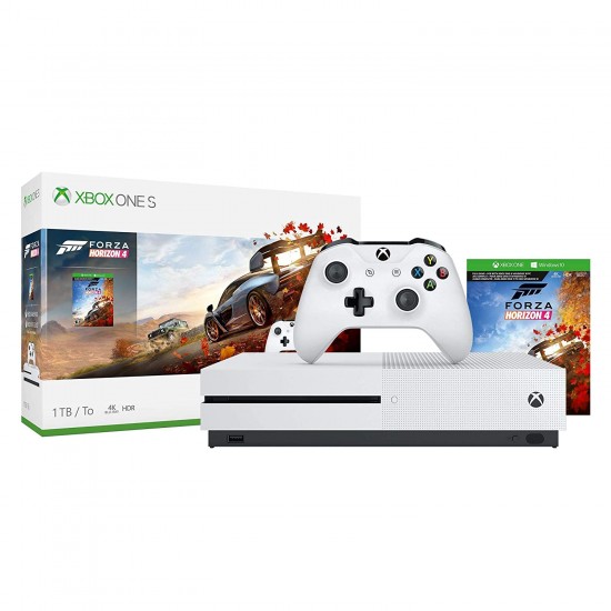 Microsoft Xbox One S 1TB Console (White)