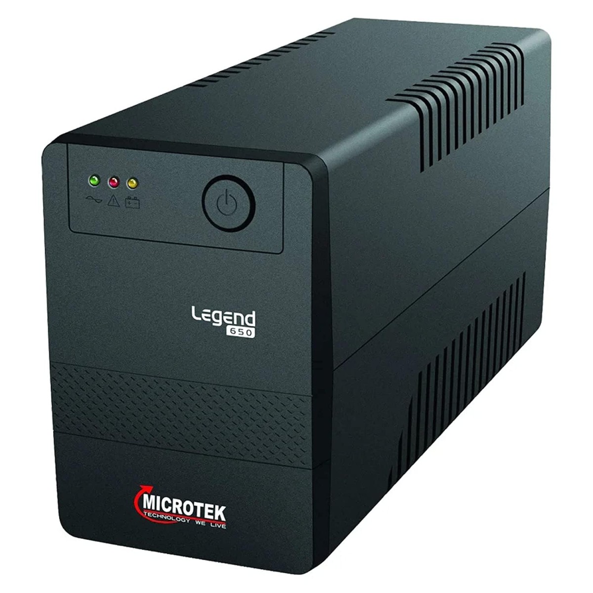 Microtek Legend 1000 Line Interactive UPS 1000VA/600W | Wide Input 140-300V | Buck/Boost AVR | Auto Restart | Generator Compatible | for Desktop, CCTV & Broadcast Studio (Pack of 1) Microtek Legend 1000 Line Interactive UPS 1000VA/600W | Wide Input 140-300V | Buck/Boost AVR | Auto Restart | Generator Compatible | for Desktop, CCTV & Broadcast Studio (Pack of 1)