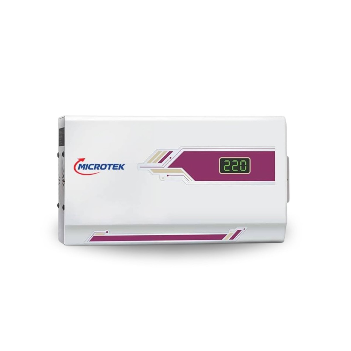 Microtek Pearl EM 4160+ Digital Display Wall Mounted Automatic Voltage Stabilizer Upto 1.5 Ton AC Air Conditioner Working Power 160V - 285±5V with 3 Year Warranty Microtek Pearl EM 4160+ Digital Display Wall Mounted Automatic Voltage Stabilizer Upto 1.5 Ton AC Air Conditioner Working Power 160V - 285±5V with 3 Year Warranty