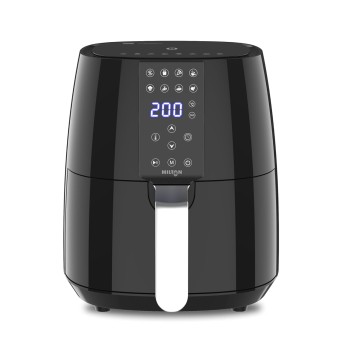 Milton Rapid Digital Air Fryer 4.2L | 1450W | 360° High Speed Air Circulation | Up to 90% Less Oil Usage | 8 Preset Menus | Touch Control Panel & Digital Display | Auto Shut-Off | 1 Year Warranty Milton Rapid Digital Air Fryer 4.2L | 1450W | 360° High Speed Air Circulation | Up to 90% Less Oil Usage | 8 Preset Menus | Touch Control Panel & Digital Display | Auto Shut-Off | 1 Year Warranty