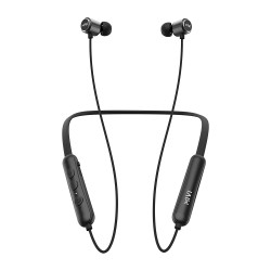 Mivi Collar Flash Bluetooth Wireless in Ear Earphones Black