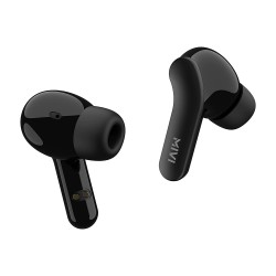 Mivi Duopods A25 Bluetooth Truly Wireless in Ear Earbuds with Mic Black