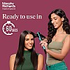 Morphy Richards HS1000 Hair Straightener for Women| Large Ceramic Heating Plate| Temperature Upto 210°C|Quick Heating in 60-Sec|Easy Plate Lock|2Yr Warranty|Aqua Blue & Black|Gift for Her