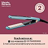 Morphy Richards HS1000 Hair Straightener for Women| Large Ceramic Heating Plate| Temperature Upto 210°C|Quick Heating in 60-Sec|Easy Plate Lock|2Yr Warranty|Aqua Blue & Black|Gift for Her