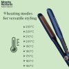 Morphy Richards Keraflow HS4501 Keratin Wide Plate Digital Hair Straightener | Floating Keratin Ceramic Plates | 9 Temp Settings | 2-Yr Warranty By Brand | Blue & Rose Gold Morphy Richards Keraflow HS4501 Keratin Wide Plate Digital Hair Straightener | Floating Keratin Ceramic Plates | 9 Temp Settings | 2-Yr Warranty By Brand | Blue & Rose Gold