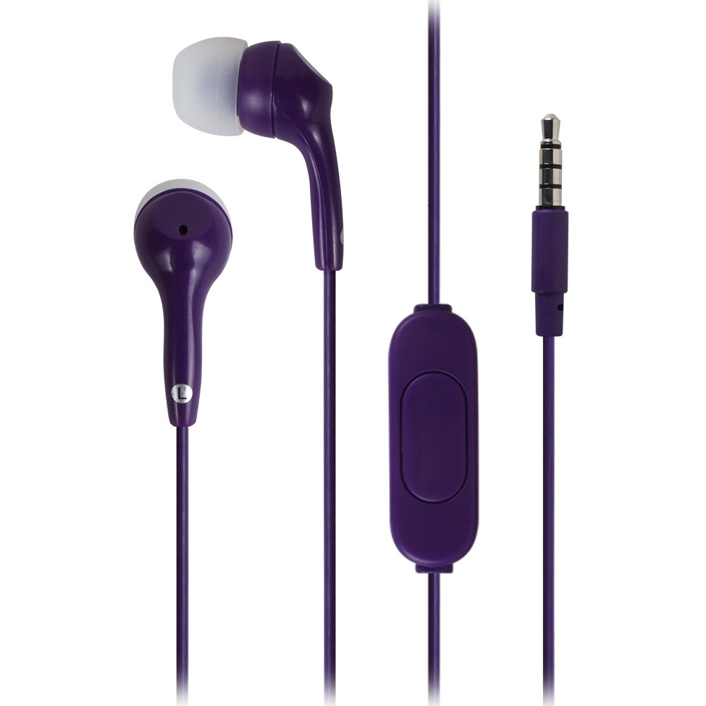 Motorola Earbuds 2 Wired Earphones (Purple)