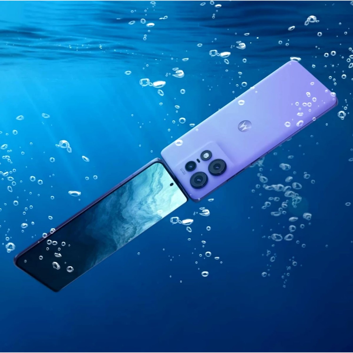 Motorola Edge 50 Pro 5G with 125W Charger (Luxe Lavender, 256 GB) (12 GB RAM) {open box}