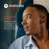 Motorola Moto Buds 270 ANC - True Wireless Bluetooth Earbuds with Microphone and Active Noise Cancellation - IPX5 Water Resistant, Touch Control, Comfort Fit - Includes Micro Charging Case - Black