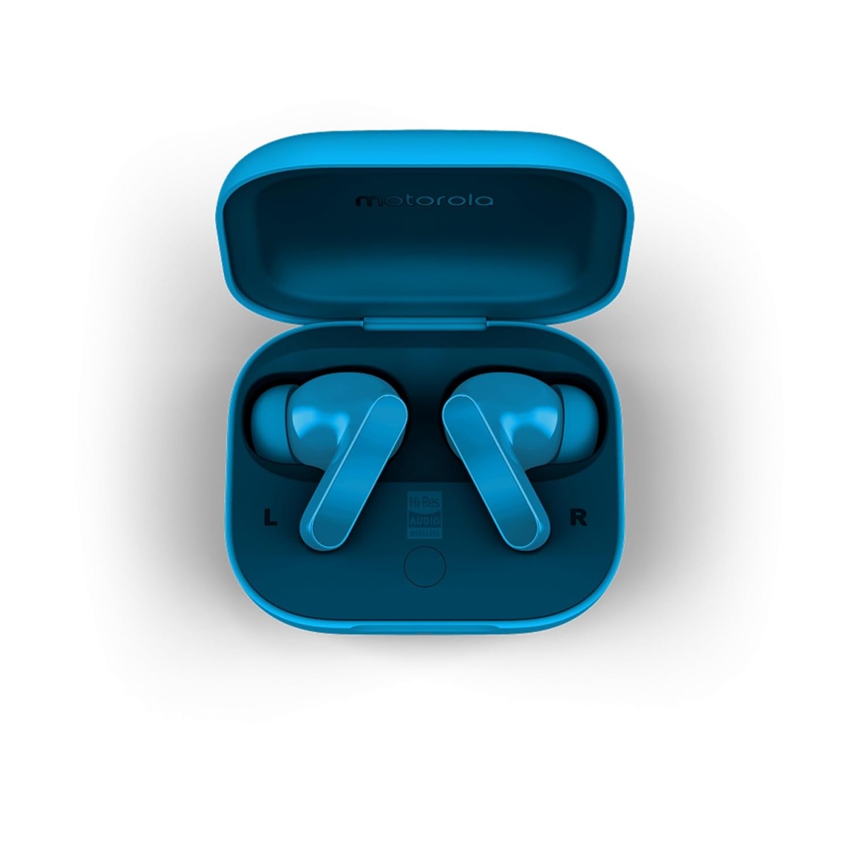 Motorola Moto Buds Bass (Blue, TWS) | Hi-Res Audio with LDAC | 12.4mm Drivers, 50 dB ANC | 6-Mic ENC Calling | 41H Playtime | Bluetooth 5.3 | IPX4 | Comfortable All-Day Fit | Comfortable All-Day Fit Motorola Moto Buds Bass (Blue, TWS) | Hi-Res Audio with LDAC | 12.4mm Drivers, 50 dB ANC | 6-Mic ENC Calling | 41H Playtime | Bluetooth 5.3 | IPX4 | Comfortable All-Day Fit | Comfortable All-Day Fit