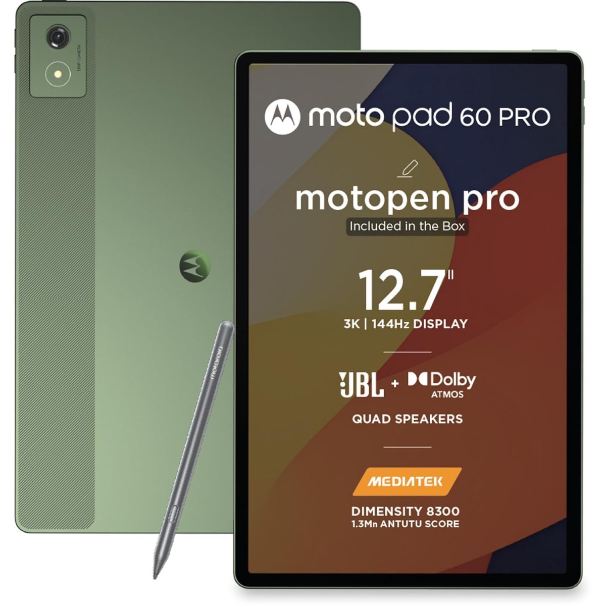 Motorola Pad 60 Pro WiFi Only (Bronze Green, 12GB RAM, 256GB Storage) Motorola Pad 60 Pro WiFi Only (Bronze Green, 12GB RAM, 256GB Storage)