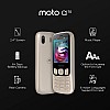 Motorola a70 keypad Mobile Dual Sim with Expandable Memory Upto 32GB, Rose Gold