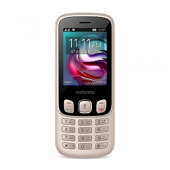 Motorola a70 keypad Mobile Dual Sim with Expandable Memory Upto 32GB, Rose Gold