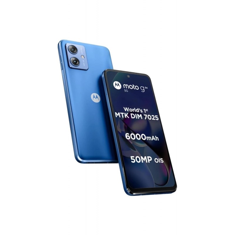 Motorola g64 5G (Pearl Blue, 256 GB) (12 GB RAM) {open box} Motorola g64 5G (Pearl Blue, 256 GB) (12 GB RAM) {open box}