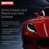 Motul Dashboard & Car Shine 500 ml|Polish for Interior Plastic, Leather, Vinyl & Rubber|Protects from UV Rays and Fading|Citrus Twist Scent