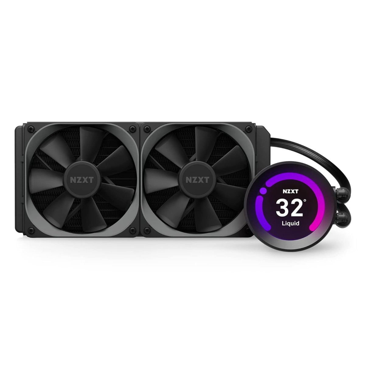 NZXT Kraken Z53 240mm Liquid Cooler with LCD Display I Intel Socket LGA