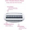New Vision Rock Light RL-LT8052 Effort Less Ladies Shaver Epilator Body Hair Trimmer Cordless 3-IN-1 Electric Shaver (Pink) New Vision Rock Light RL-LT8052 Effort Less Ladies Shaver Epilator Body Hair Trimmer Cordless 3-IN-1 Electric Shaver (Pink)