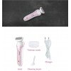 New Vision Rock Light RL-LT8052 Effort Less Ladies Shaver Epilator Body Hair Trimmer Cordless 3-IN-1 Electric Shaver (Pink) New Vision Rock Light RL-LT8052 Effort Less Ladies Shaver Epilator Body Hair Trimmer Cordless 3-IN-1 Electric Shaver (Pink)