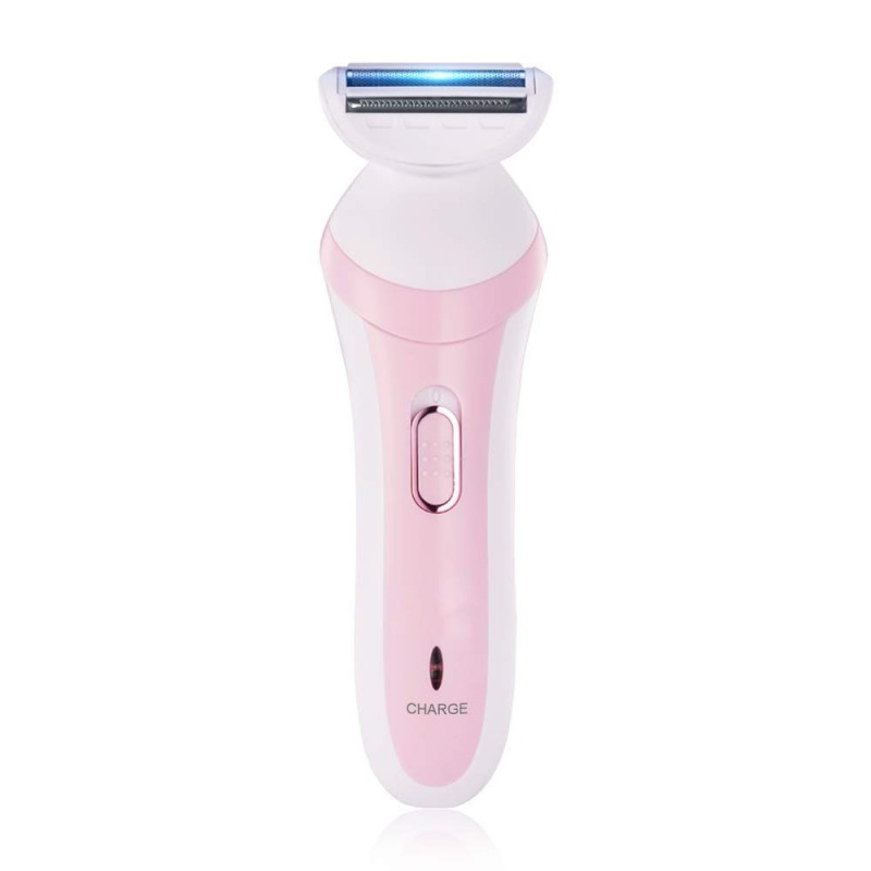 New Vision Rock Light RL-LT8052 Effort Less Ladies Shaver Epilator Body Hair Trimmer Cordless 3-IN-1 Electric Shaver (Pink) New Vision Rock Light RL-LT8052 Effort Less Ladies Shaver Epilator Body Hair Trimmer Cordless 3-IN-1 Electric Shaver (Pink)