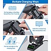 New World Controller Charger for Xbox One,Xbox Series, Rechargeable Battery Pack for Xbox One, Xbox One X, Xbox One S, Xbox One Elite Controller,Xbox series Controller Charging Station with 2pcs 800mAh Rechargeable Battery With Charging Indicator