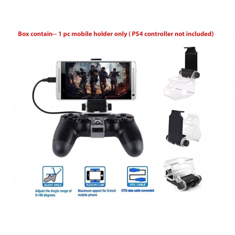 New World Mobile Phone Holder Clamp Bracket Stand For PS4 Controller