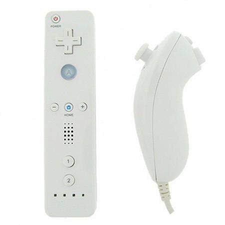 New World Wii controller Wii Remote With Nunchuk with Silicon Case Compatible Nintendo Wii and Wii U New World Wii controller Wii Remote With Nunchuk with Silicon Case Compatible Nintendo Wii and Wii U