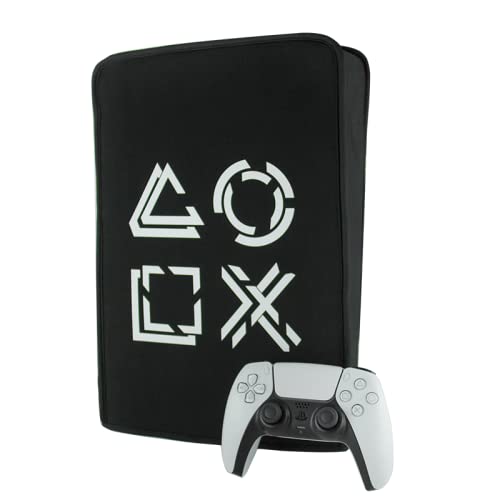 New world Dust Cover For PS5 , Soft Neat Lining Dust Guard for PS5 Console, Anti Scratch Waterproof Cover Sleeve for Playstation 5 Console Digital Edition & Disc Edition New world Dust Cover For PS5 , Soft Neat Lining Dust Guard for PS5 Console, Anti Scratch Waterproof Cover Sleeve for Playstation 5 Console Digital Edition & Disc Edition