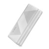 Newly Launched Lava POWERMAX [20000mAh] 22.5W Premium Fast Charging Power Bank with Triple Charging Ports, Superior Graphic Design, Strong (White)