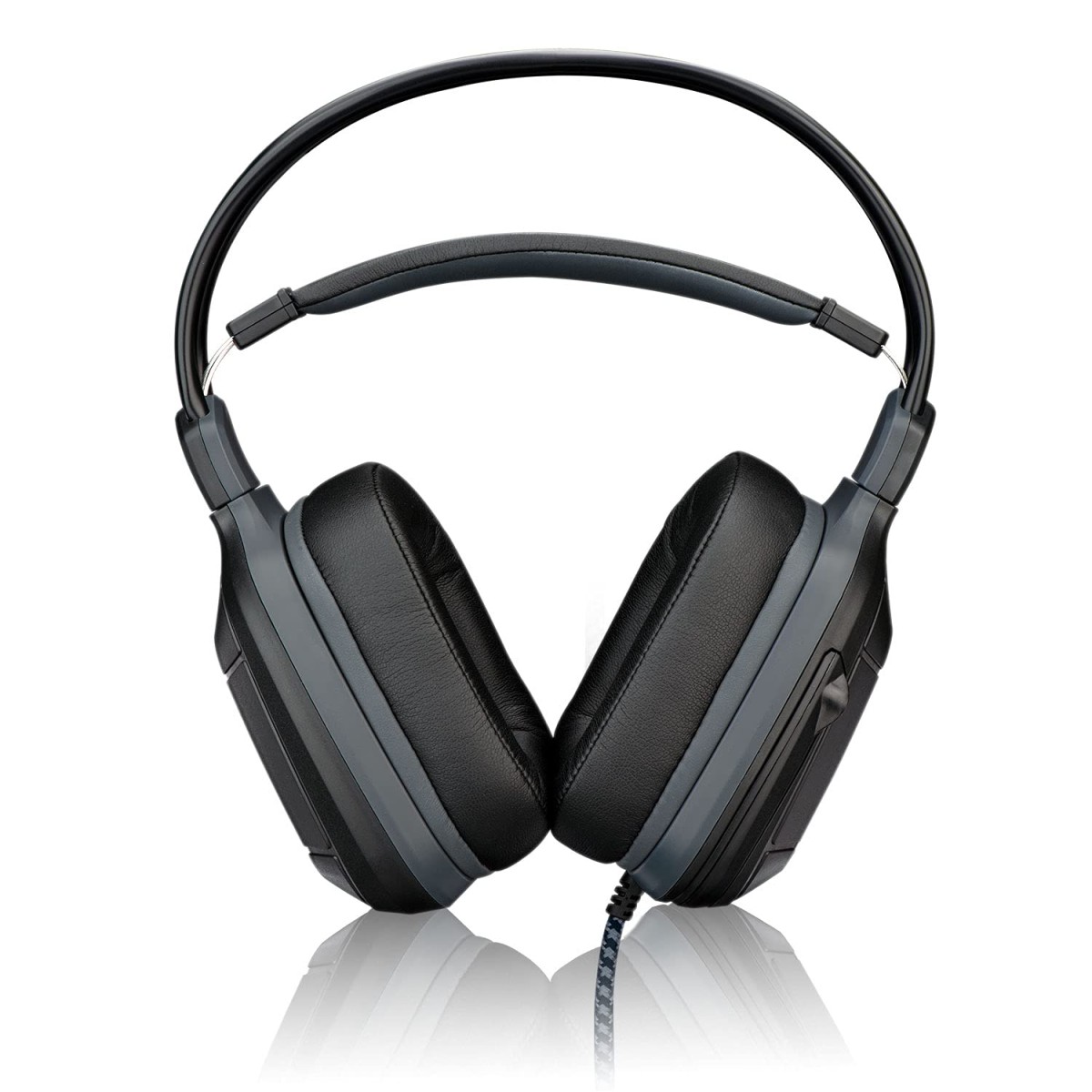 NiTHO TITAN STEREO GAMING Wired Over Ear HEADSET, Compatible with PC/PS4/Xbox One/Switch (PC Adapter Included)