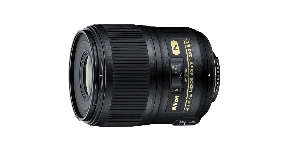 Nikon AF-S Nikkor 60mm F/2.8G ED Prime Lens for Nikon DSLR Camera