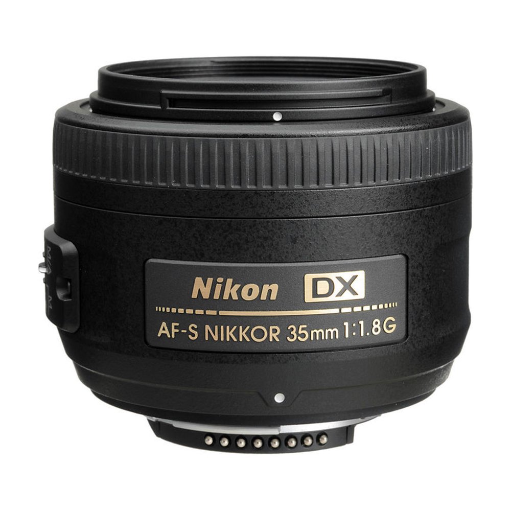 Nikon Af-S Dx Nikkor 35 Mm F/1.8G Prime Lens for Digital SLR Camera (Black)