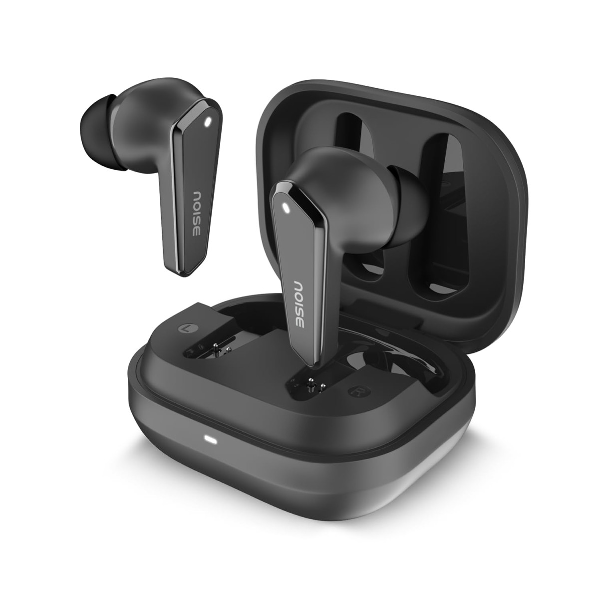 Noise Buds N1 Truly Wireless Earbuds with Chrome Finish, 40H of Playtime (Carbon Black)
