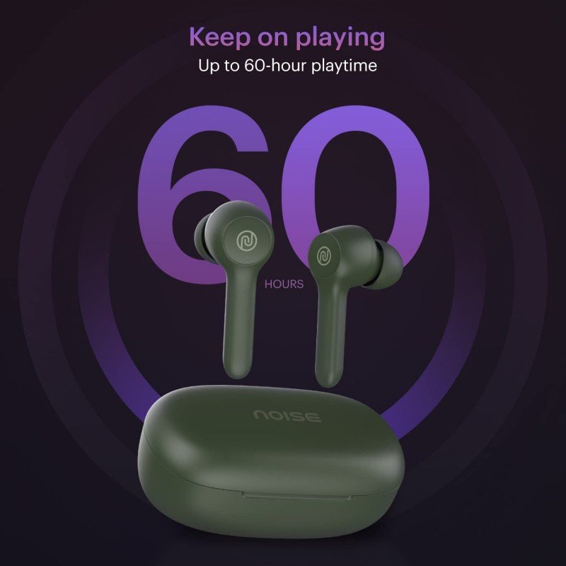 Noise Buds VS201 V3 in-Ear Truly Wireless Earbuds with 60H of Playtime, Dual Equalizer, Full Touch Control, Mic, BTv5.1 (Matte Black) Noise Buds VS201 V3 in-Ear Truly Wireless Earbuds with 60H of Playtime, Dual Equalizer, Full Touch Control, Mic, BTv5.1 (Matte Black)
