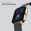 Noise ColorFit Icon Buzz Bluetooth Calling Smart Watch with Voice Assistance, 1.69"(4.2cm) Display, Built-in Games, Sleep, Spo2, HR Monitors (Midnight Gold), OneSize