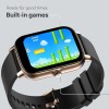 Noise ColorFit Icon Buzz Bluetooth Calling Smart Watch with Voice Assistance, 1.69"(4.2cm) Display, Built-in Games, Sleep, Spo2, HR Monitors (Midnight Gold), OneSize