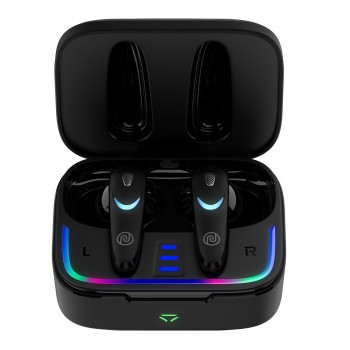 Noise Newly Launched Buds Combat X in Ear Truly Wireless Gaming Earbuds with 40Ms Low Latency, 60H of Playtime, Spatial Audio, RGB Lights,Instacharge(10 Min=180 Min),10Mm Driver,Bt V5.3(Black)