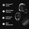 Noise Shots X5 PRO True Wireless Earbuds Powered by Qualcomm aptX with 150 Hours Total Playtime Charcoal Grey