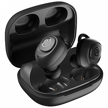 Noise Shots X5 PRO True Wireless Earbuds Powered by Qualcomm aptX with 150 Hours Total Playtime Charcoal Grey