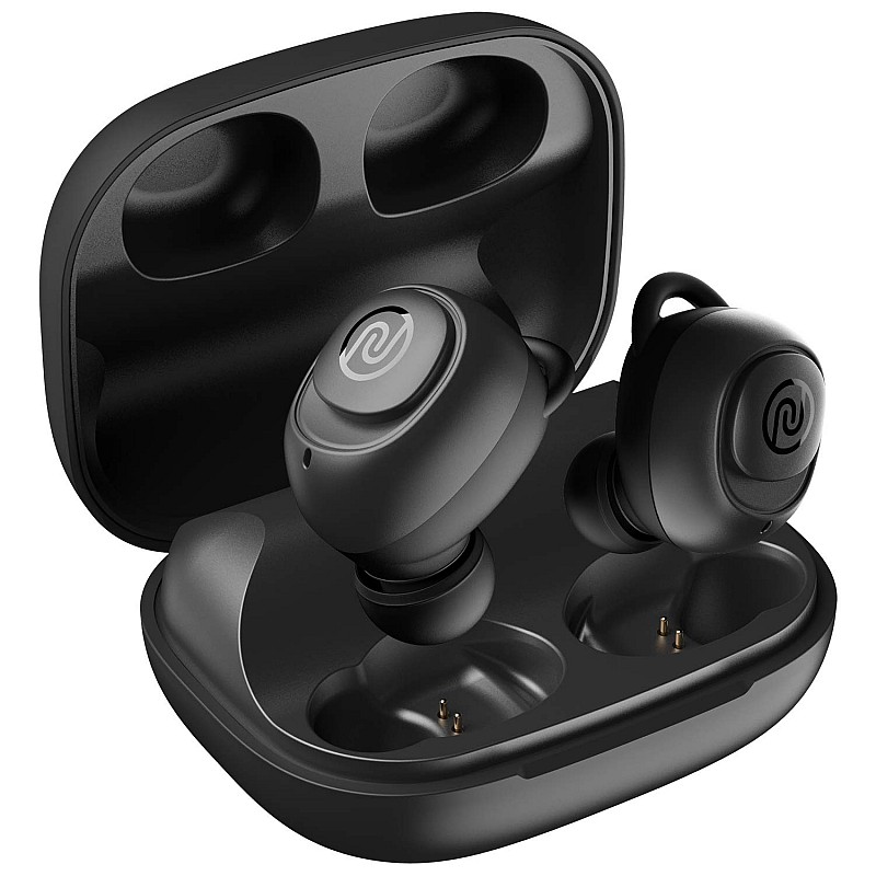 Noise Shots X5 PRO True Wireless Earbuds Powered by Qualcomm aptX with 150 Hours Total Playtime Charcoal Grey