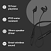 Noise Tune Active Bluetooth Wireless Headset with Upto 10 Hour Playtime, IPX5 Water Resistant (Stealth Black)